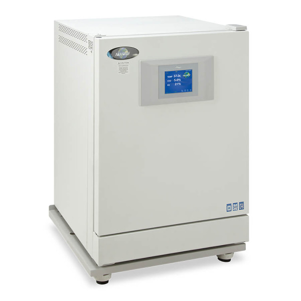 Incubadora de CO2 de calor directo con ciclo de descontaminación, control de HR y O2 160L, 115V 50HZ NU-5741