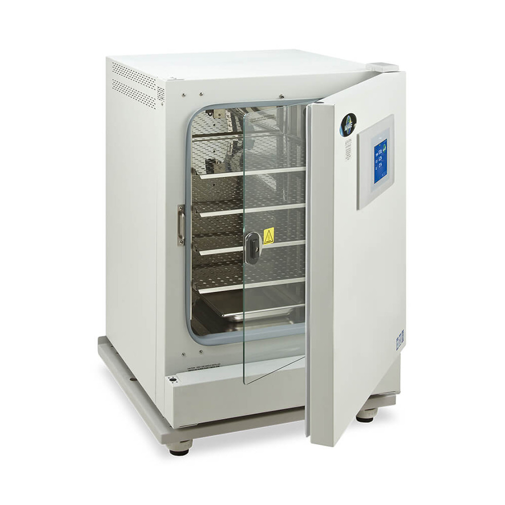 Incubadora de CO2 de calor directo con ciclo de descontaminación, control de HR y O2 160L, 115V 50HZ NU-5741