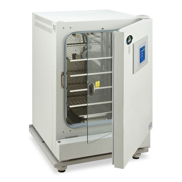 Incubadora de CO2 de calor directo con ciclo de descontaminación, control de HR y O2 160L, 115V 50HZ NU-5741